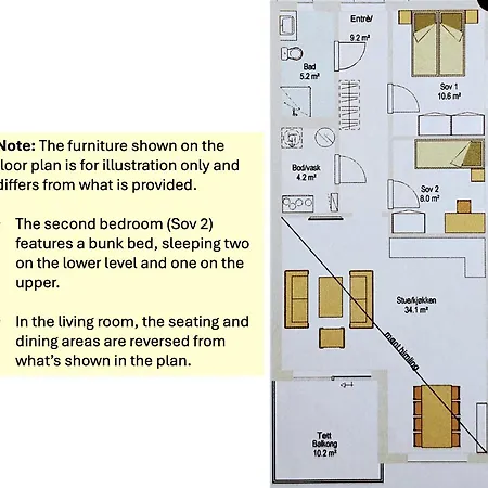 Апартаменты Bright Fjord View Йёрпеланн
